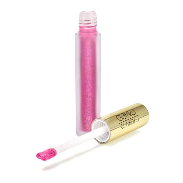Gerard Cosmetics Metal Matte Liquid Lipstick Where's Ken? | Hot Pink Lipstick with Metallic Matte Finish | Long Lasting Smudge Proof Lipstick | Cruelty Free & Made in the USA