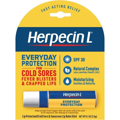 Herpecin L Lip Protectant SPF 30 0.10 oz (Pack of 8)