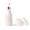 Josie Maran Argan Milk Intense Hydration Body Care Set - Hydrating Body Serum + Night Cream with a Lightweight Texture - Fast-Absorbing Skin Care Set with 100% Pure Argan Oil (2 Piece Set)