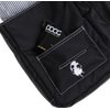 DOOG | Walkie Bag | Adjustable Shoulder Bag with Poo Bag Compartment and Water Bottle Compartment | Black