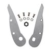 MIDWEST MagSnips Replaceable Blade Snip - Right Cut Offset Vinyl Siding Cutting Sheers with 3.5" Cut Length & Magnesium Handles - MWT-2110