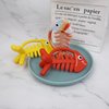 3in1 Infant Toys, Baby Teething Toys 3-6 6-12 Months, Teethers for Babies 3-6-12 Months, for Teething Relief, Baby Teether Gift, Silicone,Sensory, Baby Toys 0-6 Months,USA Patent Pending,Fish,(Olive)