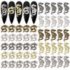 SILPECWEE 50pcs 3D Dragon Nail Charms for Acrylic Nails 3D Nail Art Charms Metal Nail Dragon Studs Alloy Nail Jewels Decorations for Nails Salon Accessories Craft Making