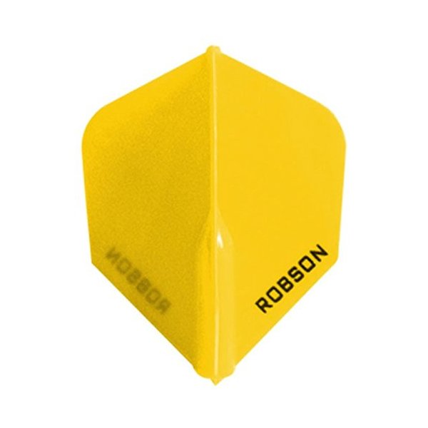 PerfectDarts 1 x Set Robson Dart Flights NO 6 Yellow