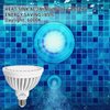 Gonhom LED Pool Light Bulb,E26 Base 120V Daylight White 6000K Pool Lights, 45W LED Swimming Pool Light Bulb Replaces Up to 200-600W Traditionnal Bulb,Non Dimmable