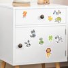RUSON Reusable Sticker Book for Kids, Fairy Stickers Educational Learning Toys Travel Stickers Activity Books for Toddler Girls Boys Age 3+ Birthday Gifts
