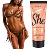 Onyx She Tanning Lotion for Tanning Beds - Indoor Tanning Bed Lotion with Bronzer & Accelerator, Moisturizing & Conditioning Lotion for Women, Soothing, Bronzing Intensifier for Fair Skin - 200 ml