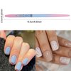 INENK Nail Art Clean Up Brushes,Nail Brushes for Cleaning Polish Mistakes on the Cuticles, Acetone Resistant Nail Brush, Fingernail Cleaning Brushes for Nail Art and Designs (2 Pcs Round&Angled)