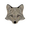 CafePress Metallic Fox 3D Digital Art 5.5" Round Car Magnet Magnetic Bumper Display