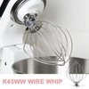 AMI PARTS Kitchen Mixer Attachment Coated Flat Blade Paddle K45B/ Wire Whip K45WW/ Dough Hook K45DH, 3 Pieces Stand Mixers Repair Set for Kitchen Tilt-Head Stand Mixers