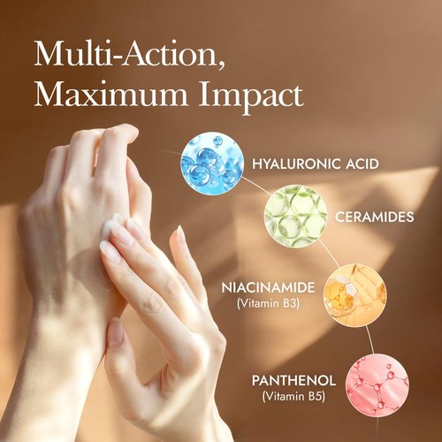 THERAPISPA Ultra Rich Hand Cream - Luxurious Hydration and Healing with Ceramides, Hyaluronic Acid, Niacinamide (B3), Panthenol (B5), and Shea Butter for Dry Skin (Pack of 1, Olive)