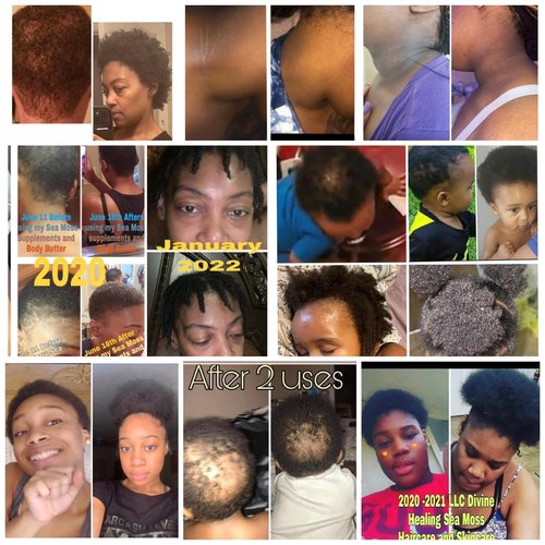 Sea Moss Natural Shampoo care Dr Sebi inspired!