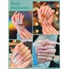 480PCS Extra Long NO C Curve Nail Tips XL, 2 Packs Natural and Clear Nail Tips for Acrylic Nails Professional Set, 12 Sizes Straight Tapered Square Press on False Nail Tips for Nail Art Salon Home DIY