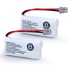 BAOBIAN BT-1021 BBTG0798001 Rechargeable Battery Replacement Compatible with Uniden Cordless Handset Telephones Model BT1021 BT-1008 BT-1016 2.4V Ni-MH 2 Pack