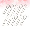 10pcs U Shaped Hair Stick Women Hairpins Metal Hair Clips U Shaped Hair Pins