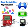 TGIQROVE Video Game Party Favors, Video Game Keychain, Birthday Gaming Party Gifts, Mini Game Console for Kids Classroom Prizes, Goodies Bags Stuffer, Backpack (12Pcs)