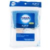 Butler Dawn Flip It Dual Sided Nylon Mesh and Cloth Kitchen Sponge, 2-pack (4 Sponges)
