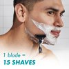 Gillette Mach3 Razor Refills for Men, 4 Razor Blade Refills