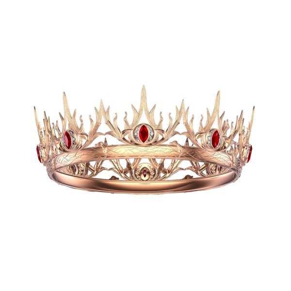 S SNUOY Rose Gold Tiaras and Crowns for Women Thorns Gothic Crown for Theater Halloween Costume Birthday Theme Party Cosplay
