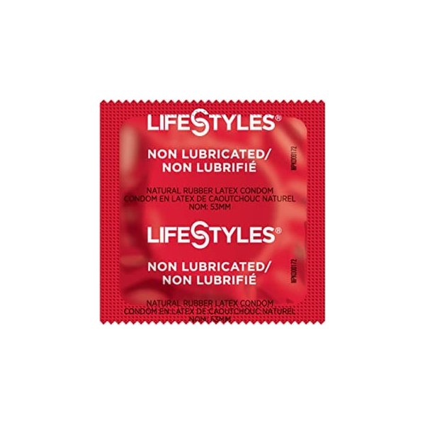 LifeStyles Non-Lubricated Condoms - Quantity - 25 Pack
