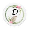 Cell Phone Pop Out Holder,Cute Koala Bear Flower Letter D PopSockets Grip and Stand for Phones and Tablets