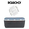Igloo Cooler Plastic Parts Kit - 2 Latches, 3 Hinges, Latch Post & Screws