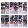 12Pcs Nail Art Stamping Plates - Stamp for Nails Plate Set Stamp Tool for Nails Flower Beauty Butterfly Stamps for Slow Drying Nail Polish - Nail Stamping Plate