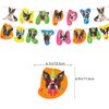 Boston Terrier Party Decorations Boston Terrier Birthday Party Supplies Includes Boston Terrier Birthday Banner Hanging Swirls Cake Topper Cupcake Toppers Balloons for Boston Terrier Dog Lovers Party