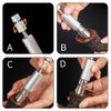 Professional Tobacco Pipe Reamer Tool Adjustable Stainless Steel Carbon Scraper Pen Drill Bit Tamper Pokers Fits Most Size