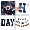 Adecortalk Basketball Happy Birthday Banner Basketball Birthday Party Decorations for Boys Basketball Party Supplies Sports Theme Party Decorations Basketball Birthday Sign