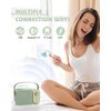 BESCOST Mini Karaoke Machine for Kids Adults, Portable Bluetooth Speaker with 2 Wireless Microphones, Kids Karaoke Machine for Girls Boys, Toys Birthday Gifts for 3-12+ Years Old Toddler (Green)