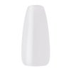 KISS Salon Acrylic Natural Nails, Clear Tip, Long, Ultra-Smooth Finish, DIY At-Home Manicure Kit with Pink Gel Nail Glue, Mini File, Manicure Stick, and 28 Nails in 14 sizes