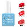 Gel Nail Polish Remover 15ML, Gel Remover for Nails, Nail Polish Remover Kit with Nail File and Nail Polish Scraper, Quickly Remove Nail Polish in 3-5 Minutes, Gel Polish Remover in a Bottle