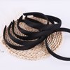 Candygirl 0.8 Inch Wide Satin Covered Headbands DIY Ribbon Headbands for Girls Women Craft
