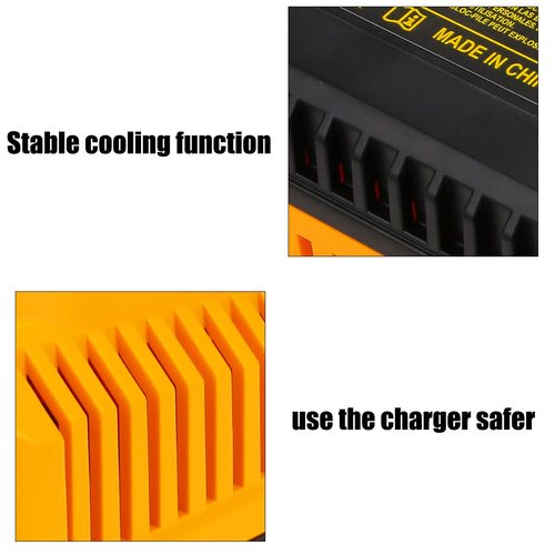 Energup DC9310 Battery Charger for Dewalt 7.2V-18V XRP NI-CD NI-MH Battery DC9096 DC9098 DC9099 DC9091 DC9071 DE9057 DW9096 DW9094 DW9072 18V Dewalt Battery Charger