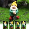 PEATOP Fairy Garden Accessories,Miniature Gnome Figurines Set of 7, Garden Gnome Figurines for Plant Pots Decor, Home Decoration,Fairy Garden