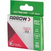 Arrow 214 JT21 Thin Wire Staples for Staple Guns and Staplers, Use for Upholstery, Crafts, General Repairs, 1/4-Inch Leg Length, 7/16-Inch Crown Width, 1000-Pack