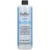 ForPro Professional Collection 100% Pure Acetone, Professional Nail Polish Remover for Natural, Artificial, Acrylic & Sculptured Nails, Removes Gel Polish, Nail Glue, Nail Art & Glitter, 16 fl. oz.