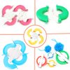 Pom Pom Maker, 4 Sizes Pompom Maker Tool Set for Fluff Ball Weave DIY Wool Yarn Knitting Craft Project for Kids and Adult - RRigo