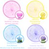 Lanwexy Bath Foot Bombs, 16 Pack Foot Soak with Bath Salt and Tea Tree Oil. Organic Natural Handmade Aroma Pure Essential Oil Bubble Foot Balls for Foot Callus, Dry Cracked, Stubborn Foot Odor Scent.