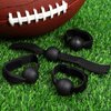 TOBWOLF 4PCS American Football Catching Trainer Band, Rugby Football Catching Receiver Trainers, Football Receiving Training, Volleyball Catching Training Hand Strap Beginner Practice Fingertip