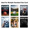 1200 Count Card Sleeves Toploaders for Trading Cards,Soft Clear Baseball Card Sleeve for Standard Cards, Fit for MTG, Football Card, Sports Cards,Game Cards