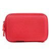 Nylon Hard Shell James Diabetes Compact Case for Glucose Meter Test Strips Lancing Device. (Red)