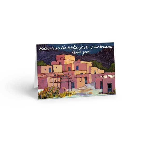 Stonehouse Collection Female Realtor Thank You For Opportunity Note Card - 10 Boxed Cards & Envelopes (Referral Thank You)