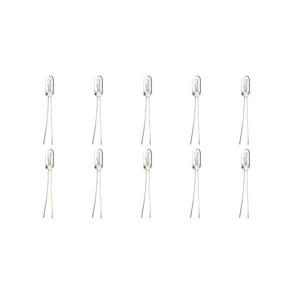 CEC Industries #2187 Bulbs, 28 V, 1.12 W, T-1.75 shape (Box of 10)