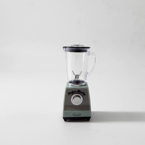 compactini Miniature Set 1:12 Scale Models Dollhouse Accessory Coffee Pots Blenders Oven Rice Cooker Waffle Machine Miniature Dollhouse Kitchen Accessories (Blender(Mint))