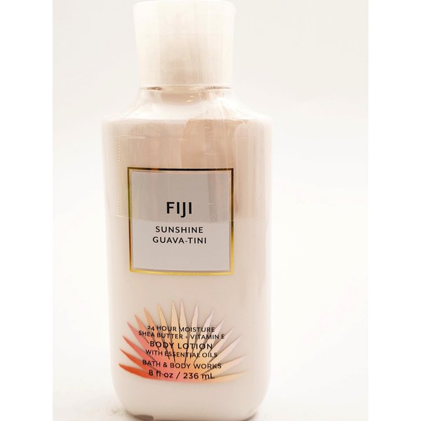 Fiji Sunshine Guava-tini, Bath and Body, 24 HR Moisture Body Lotion, 8 fl oz (White)