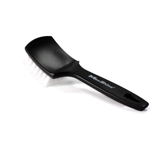 Maxshine All Purpose Long Handled Stiff Bristle Brush, Perfect for Tire & Carpet, Home/Office Cleaning