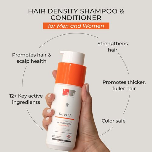 DS Laboratories Revita Shampoo and Conditioner Set - Hair Growth Shampoo and Conditioner, Hair Thickening Shampoo and Conditioner for Fine Hair, DHT Blocker Hair Loss Treatments for Women & Men