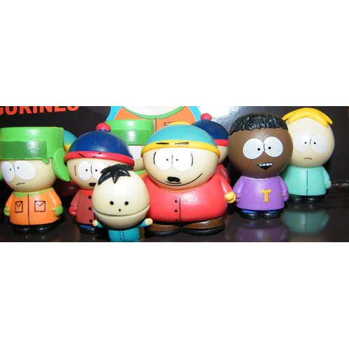 A G I South Park Collectible Figurines Complete Set of 12 Pcs (1 Inch Tall Size) Figures